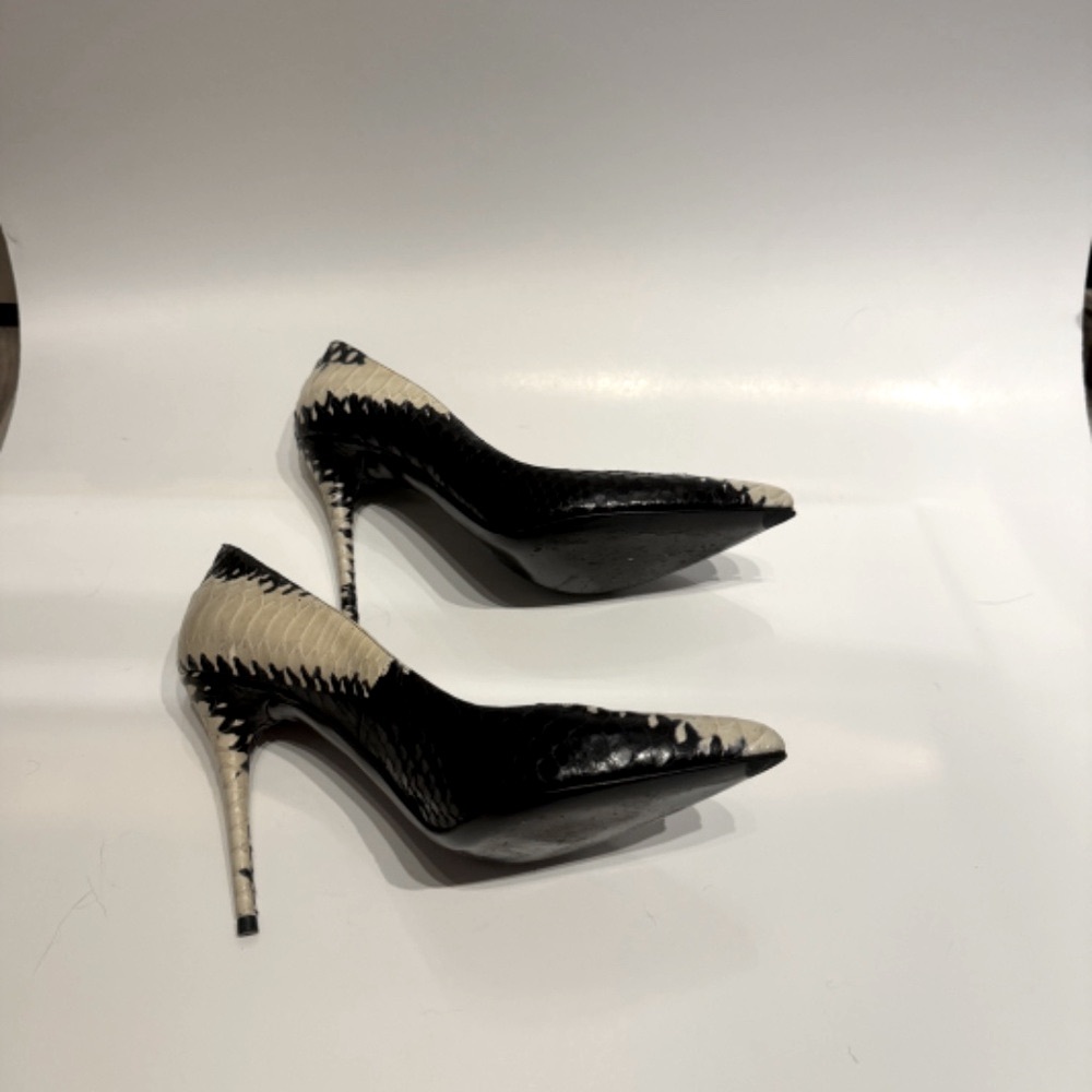 Alexander Mcqueen Rare Python Stiletto Close Toe … - image 3